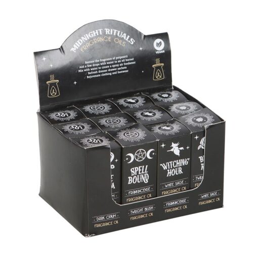 Set of 12 Midnight Rituals Fragrance Oils in Display - Image 3
